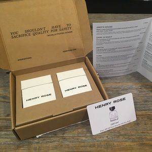 Henry Rose Fragrance sample kit
